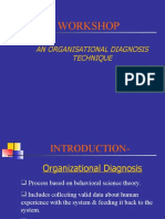 Workshop: An Organisational Diagnosis Technique