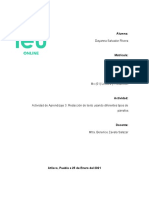 ACTIVIDAD 3 Redacción de Texto Usando Diferentes Tipos de Párrafos