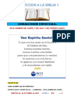 Introduccion A La Biblia 1 - 06 Octubre 2020 - Covid 6