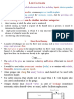 Level Sensing Devices Can Be Divided Into Four Categories