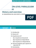 Instruction-Level Parallelism Processing History and Overview