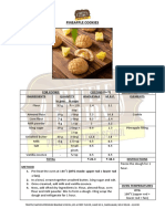 Pineapple Cookies Workshop PDF