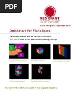 Red Giant PlaneSpace Quick Start