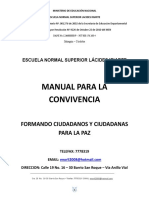 Manual de Convivencia 2018 Escuela Normal Superior Lacides Iriarte Actualizado