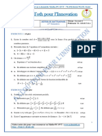 Devoir de Rattrapage 1 Semestre 1 2nd WWW - Axloutoth.sn