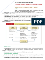 Organizational Behavior: Chapter 5: Motivation - From Concepts To Applications