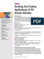 Soluble Silicates As Binders