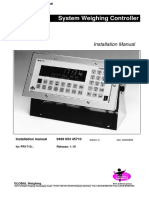 Sartorius PR-1713 Installation Manual