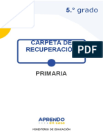 4to Carpeta de Recuperación