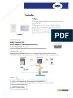 Infrared Sensor Controller: AHU Control Box