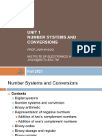 Logic Design - Unit 1 - v1.6 - 20210915