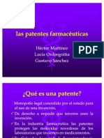 Las Patentes Farmacéuticas