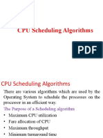 OS Lecture2 - CPU Scheduling