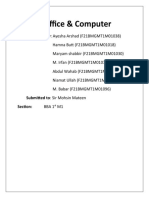 Ms Office (Date & Time Formula)