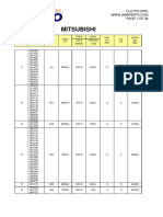 Mitsubishi: Clutch Disc Page 1 of 38