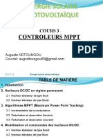 Cours3 - Regulateur MPPT - Partie 1