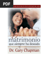 Matrimonio Que Siempre He Desea - Gary Chapman - PDF Versión 1