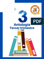 Telesecundaria Antologia 3o - Trim. III