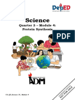 Science10 - Q3 - Mod4 - Protein Synthesis - Ver3