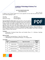 PHY F341 Solid State Phy