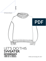 Let's Do This Sweater in Wool and The Gang Downloadable PDF 2