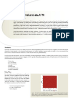 How To Evaluate An AFM