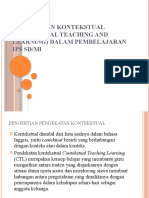 Pendekatan Kontekstual Dalam Pembelajaran IPS SD/MI