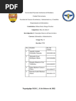 Investigación No. 1 Base de Datos I