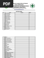 Register Posyandu Remaja