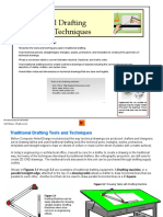 LESSON 4 - Traditional Drafting Tools