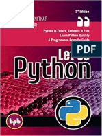 Let Us Python by Yashavant Kanetkar