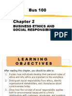 Business Ethics and Social Responsibility