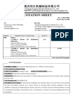 QUOTATION Sheet of Waste Oil Into Diesel Distillation Machine