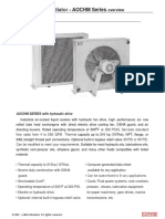 Datasheet Hydraulic Radiator AOCHM