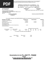 Total A Pagar Q 48.16: Si Cancela Después Del 09/03/2022 Tendrá Un Recargo de Mora de Q 0.41