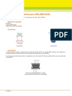 Cable de Administración OXE (CS, GD, GA, INTIP2) DB9-RJ45