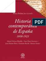 Manual Historia Contemporanea España I Temas 1-4