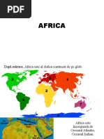 Africa - Pozitie Geografica Si Relief