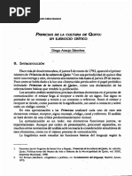 Araujo Diego (1995) - Primacias de La Cultura de Quito Un Ejercicio Crítico