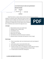 What Are The Advantages and Disadvantages of Radial and Ring Distribution? Radial Distribution System