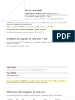 Codificacion de Caracteres