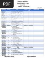 MATEMATICAS Planeacion de Quinto