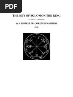 The Key of Solomon The King - Edited by S. Liddell MacGregor Mathers 1888