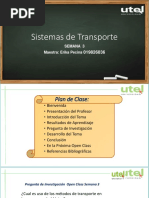 Open Class Semana 3 Sistemas de Transporte