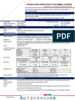 Ronass High-Build Epoxy Polyamide Coating: Rtb-976-R (A&B Components)