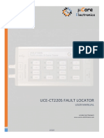 Uce-Ct220S Fault Locator: User Manual