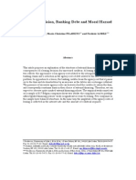 Leasing Decision, Banking Debt and Moral Hazard: Eric de Bodt, Marie-Christine FILARETO and Frederic LOBEZ