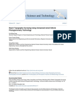 Beach Topography Surveying Using Unmanned Aerial Vehicle Photogra