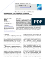 Jurnal RSMH Palembang: Black Dot Type Capitis Tinea Appreciates Bacterial Foliculitis