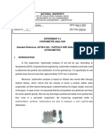 Hydrometer Analysis